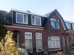 Dakkapel voordakvlak woonhuis Bothastraat 26 Den Helder